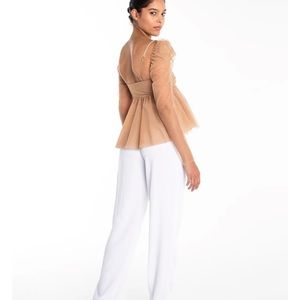 The Bar tulle party top - worn once